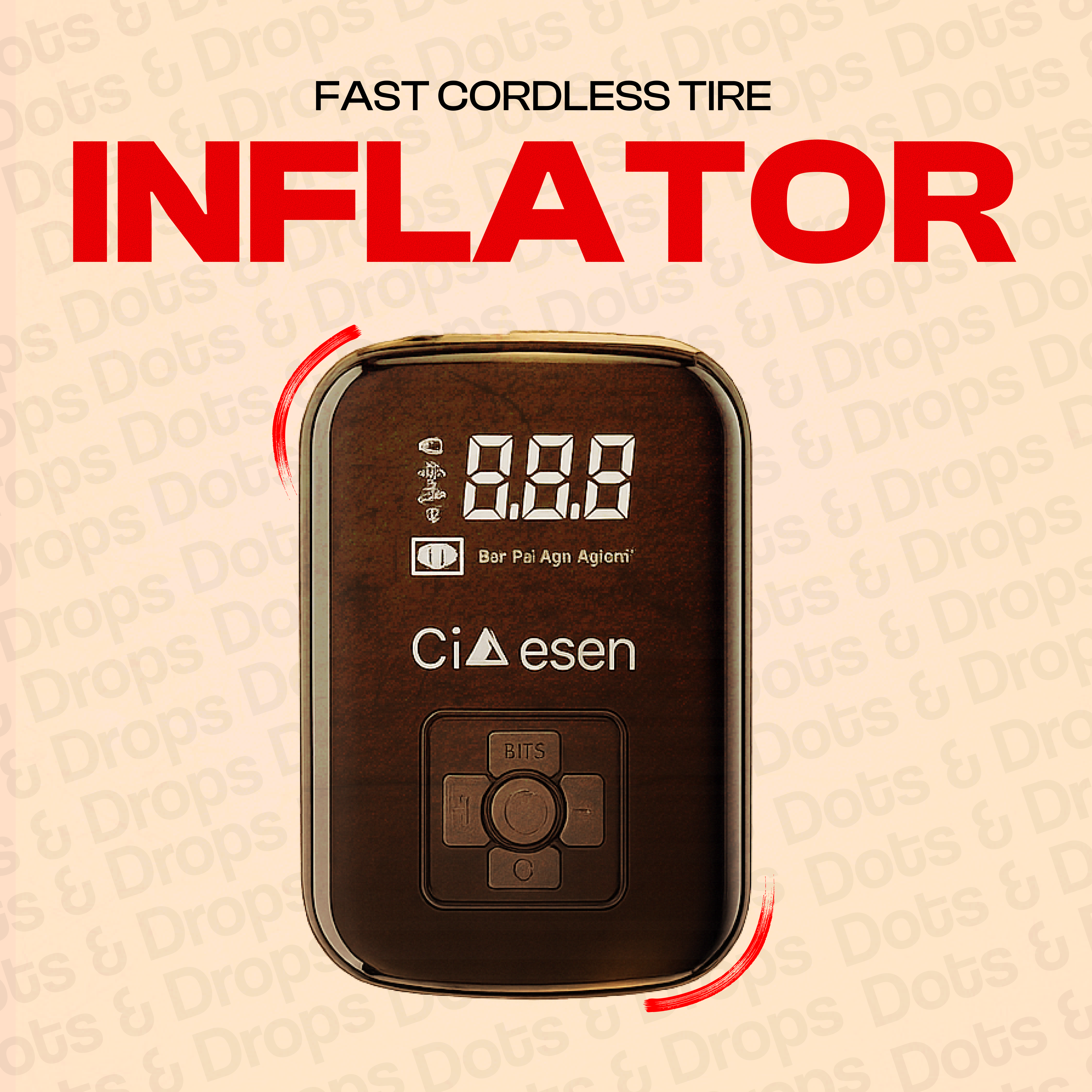 Fast Cordless Tire Inflator