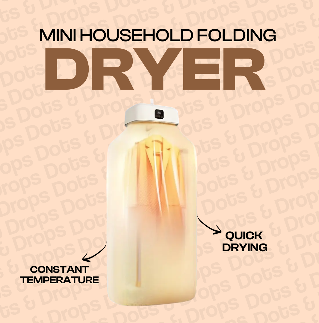 Portable Mini Household Folding Dryer